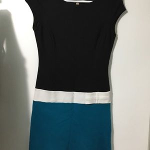 Bailey 44 Colour Block Shift Dress Small